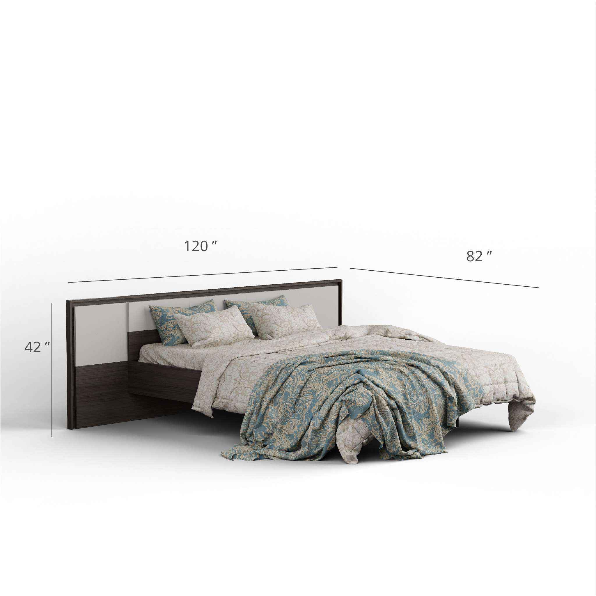 Miho Vernon King Size Bed