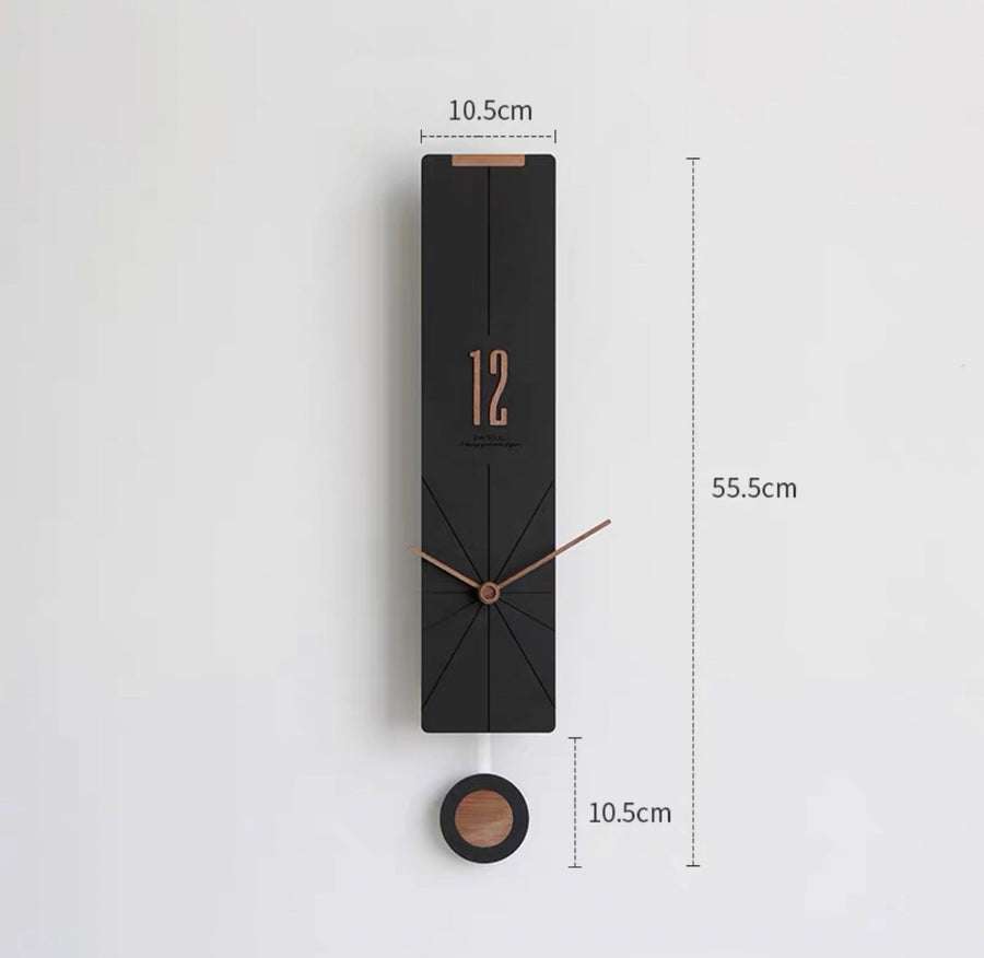 Rectangular Deluxe Wall Clock