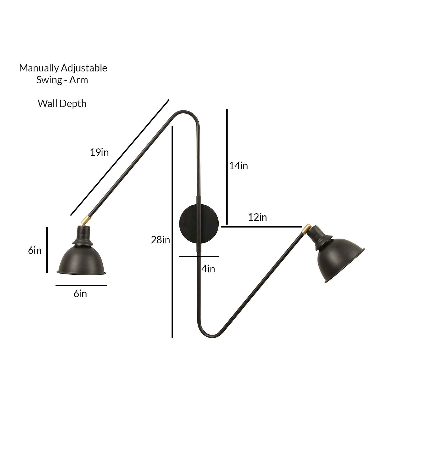 Nordic Dawn Spider Wall Sconce