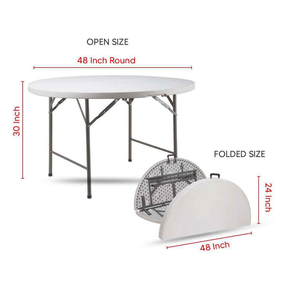 Baron Half Round Table
