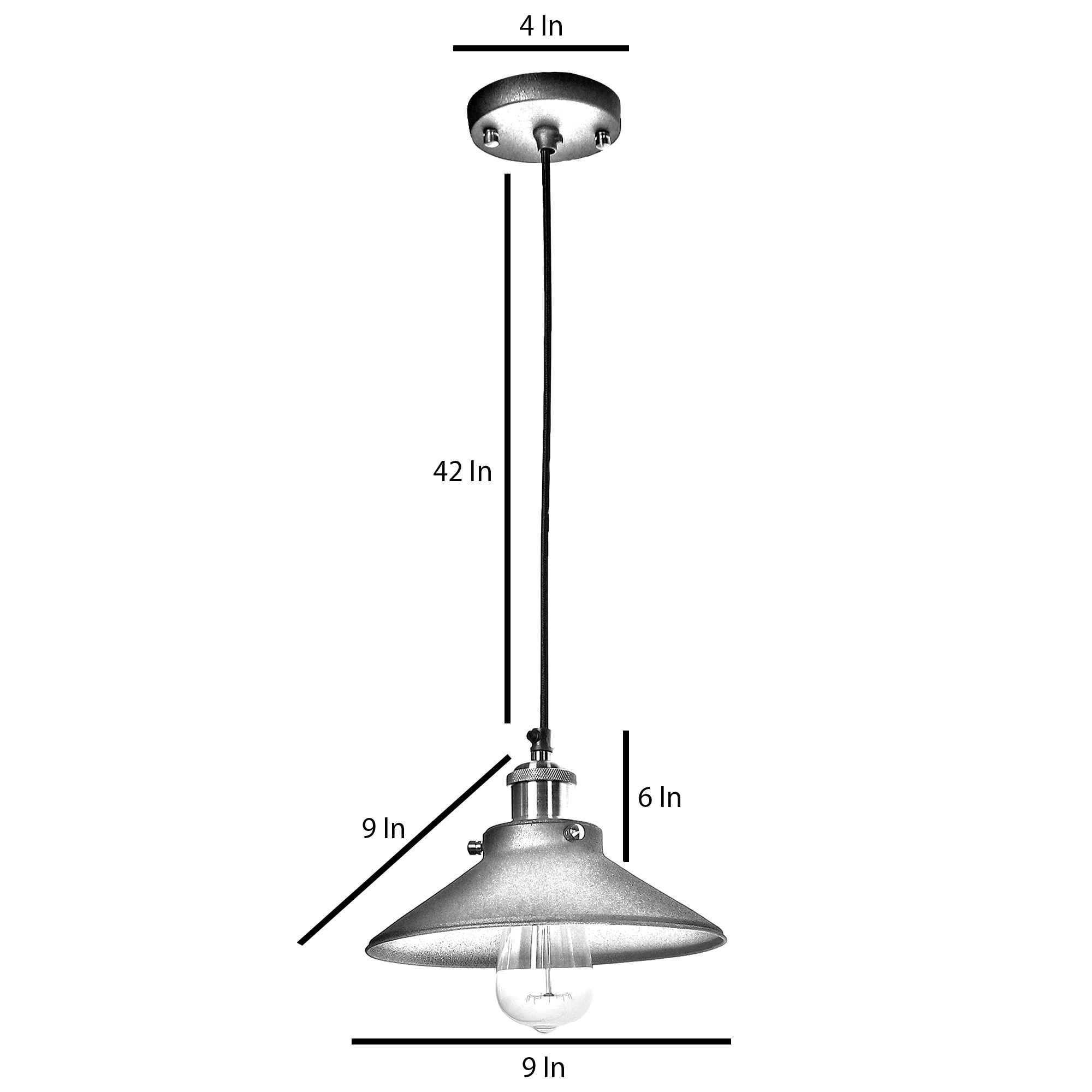 Nora Metal Single Hanging Light