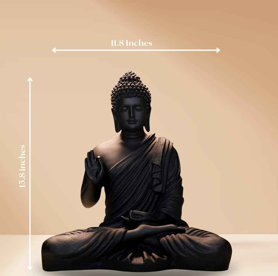 The Black Serenity Buddha