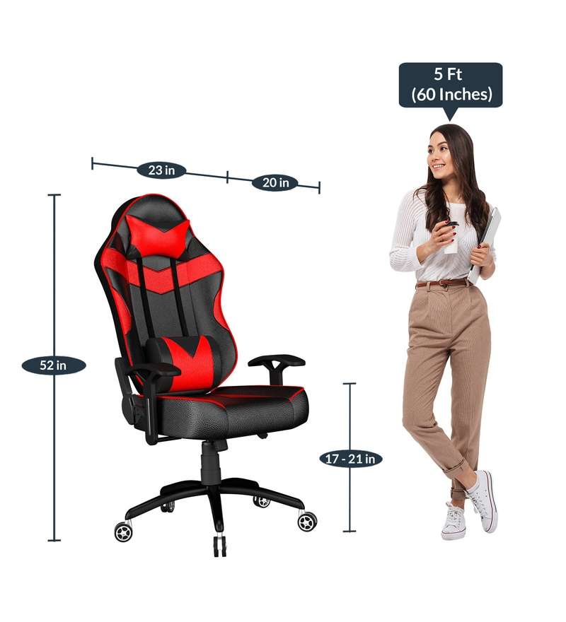 ASE Gaming Infinity Series Gaming Chair (Red & Black)