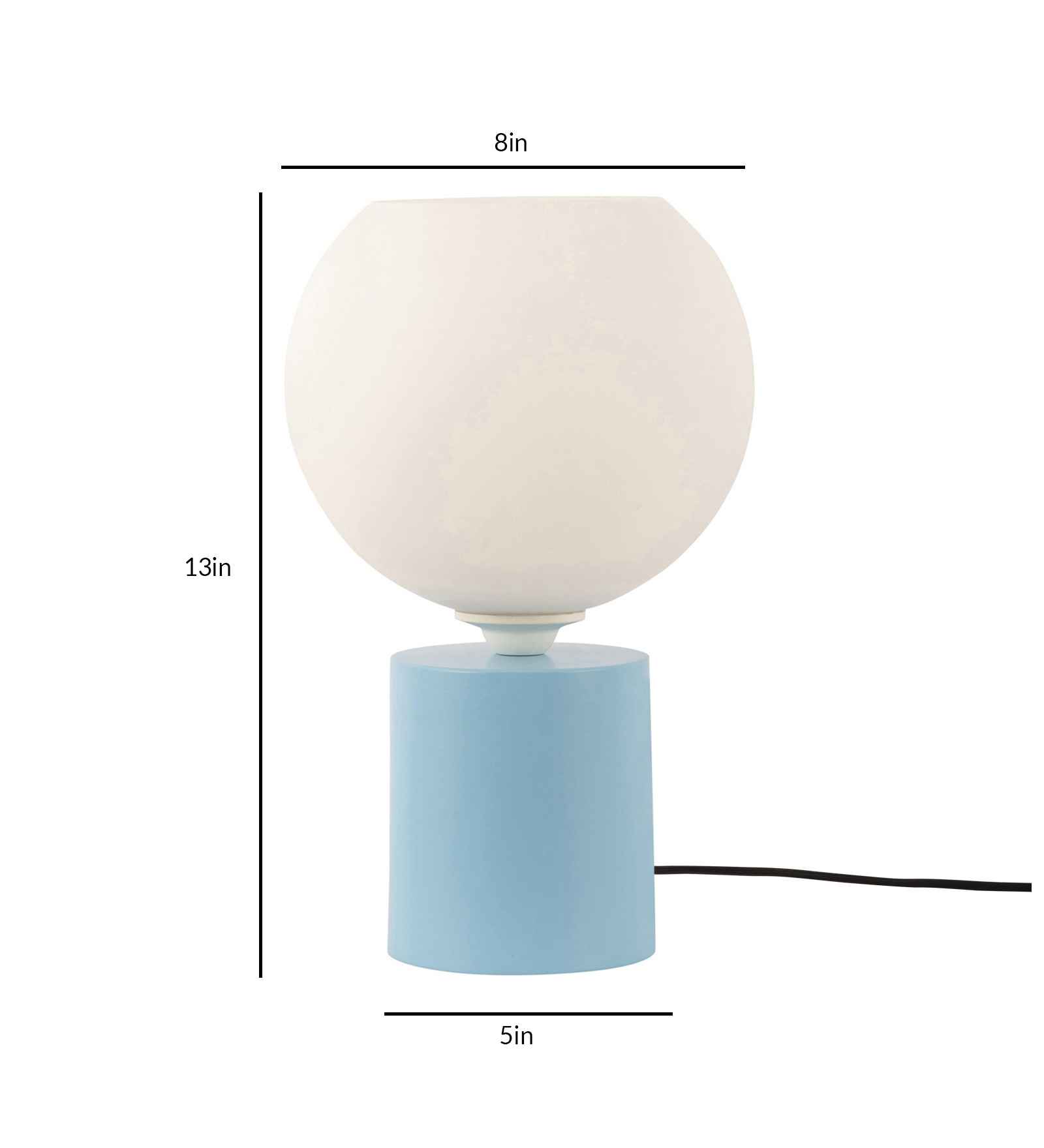 Bixa Blue Table Lamp