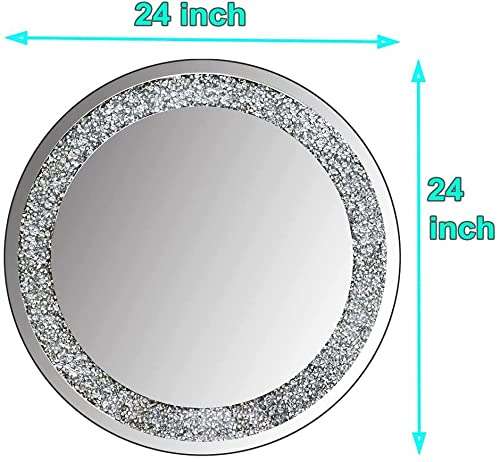 Crystal Crush Wall Mirror