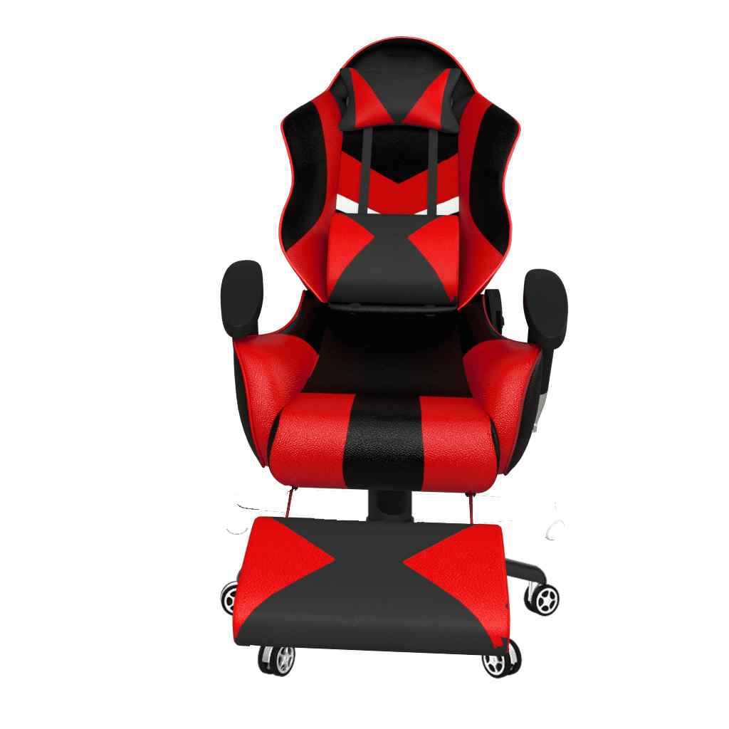 ASE Gaming Gold Series Gaming Chair With Footrest (Multicolour)