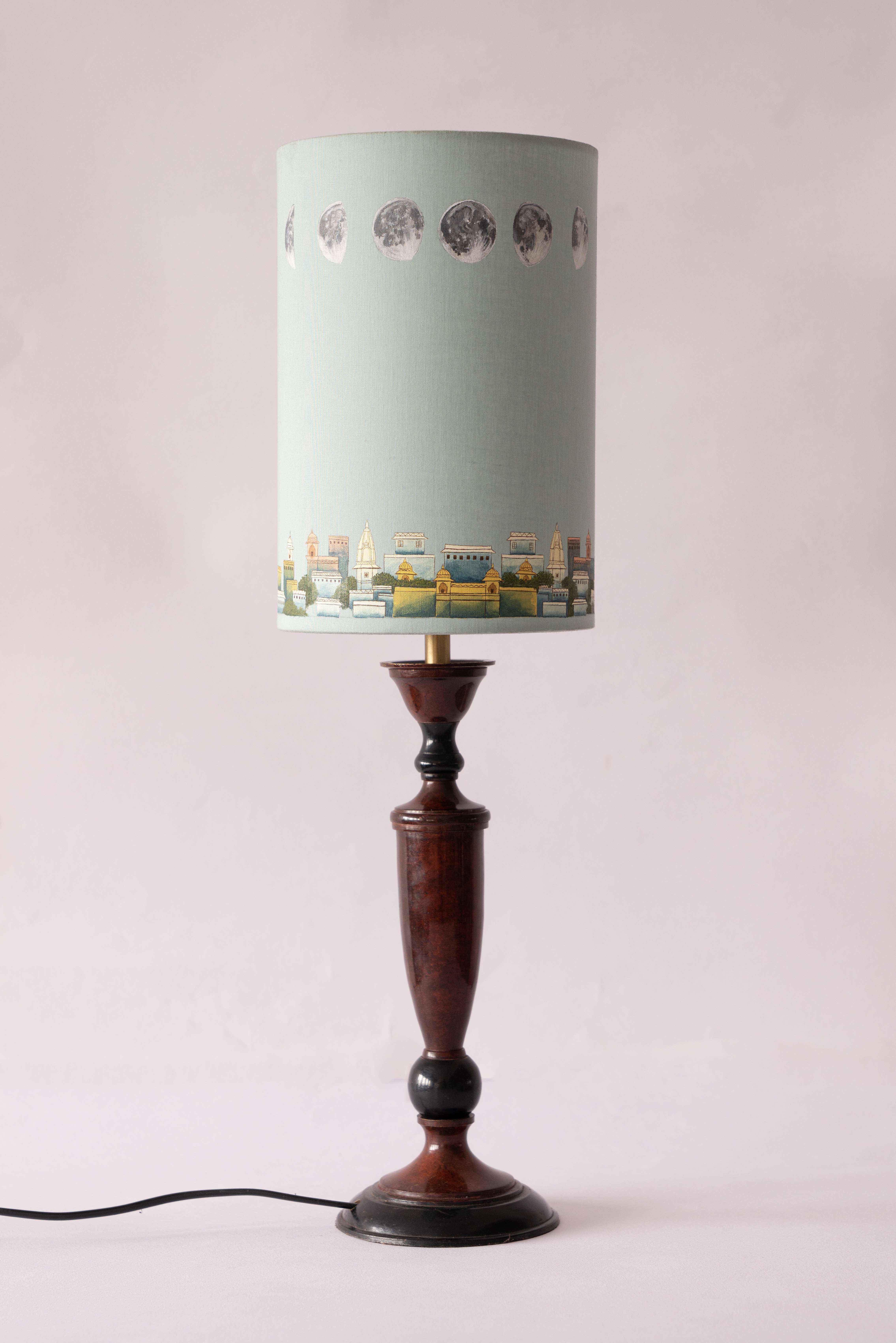 Table Lampshades With Handpainted Artwork 6