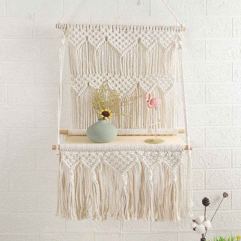 Kaahira Luxurios Fairy White Handwoven Swing in White