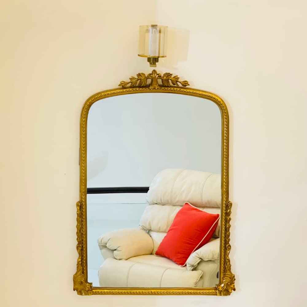 Vintage Primrose Mirror- Small