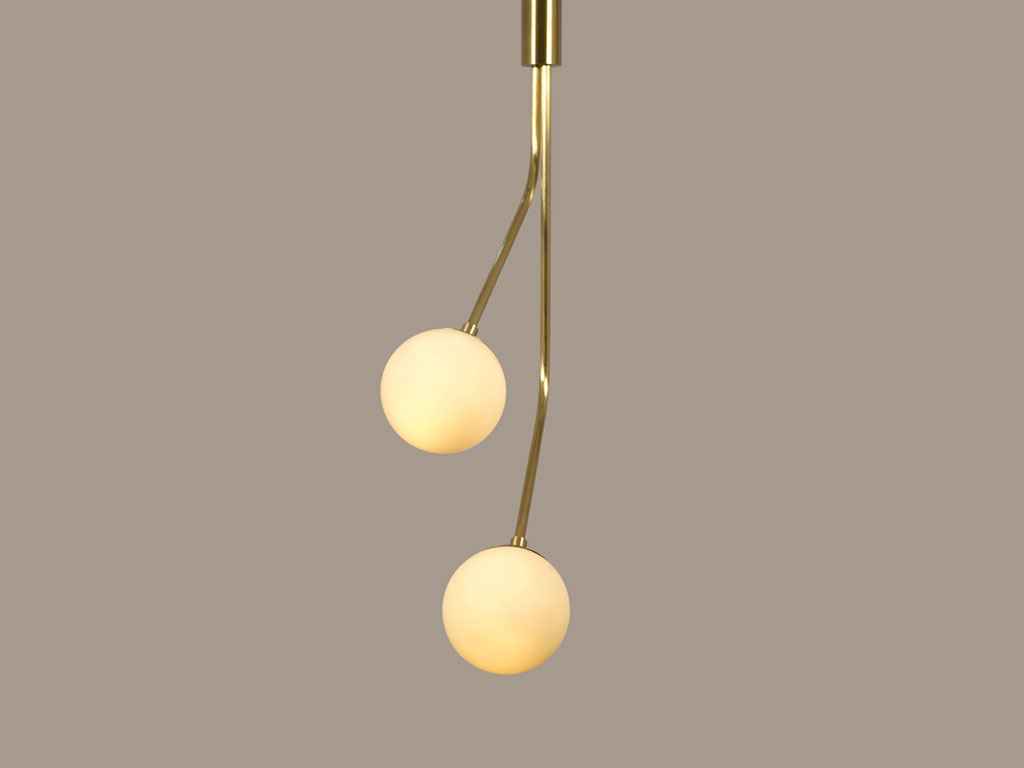 Rhythm Two Glass Globe