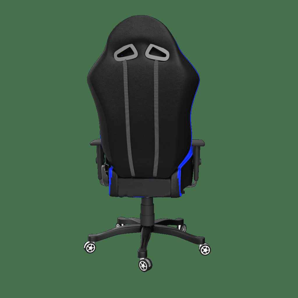 ASE Gaming Rage Series Gaming Chair with 180 Degree Recline (Blue & Black)