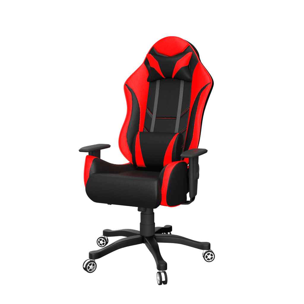 ASE Gaming Rage Series Gaming Chair with 180 Degree Recline(Red & Black)