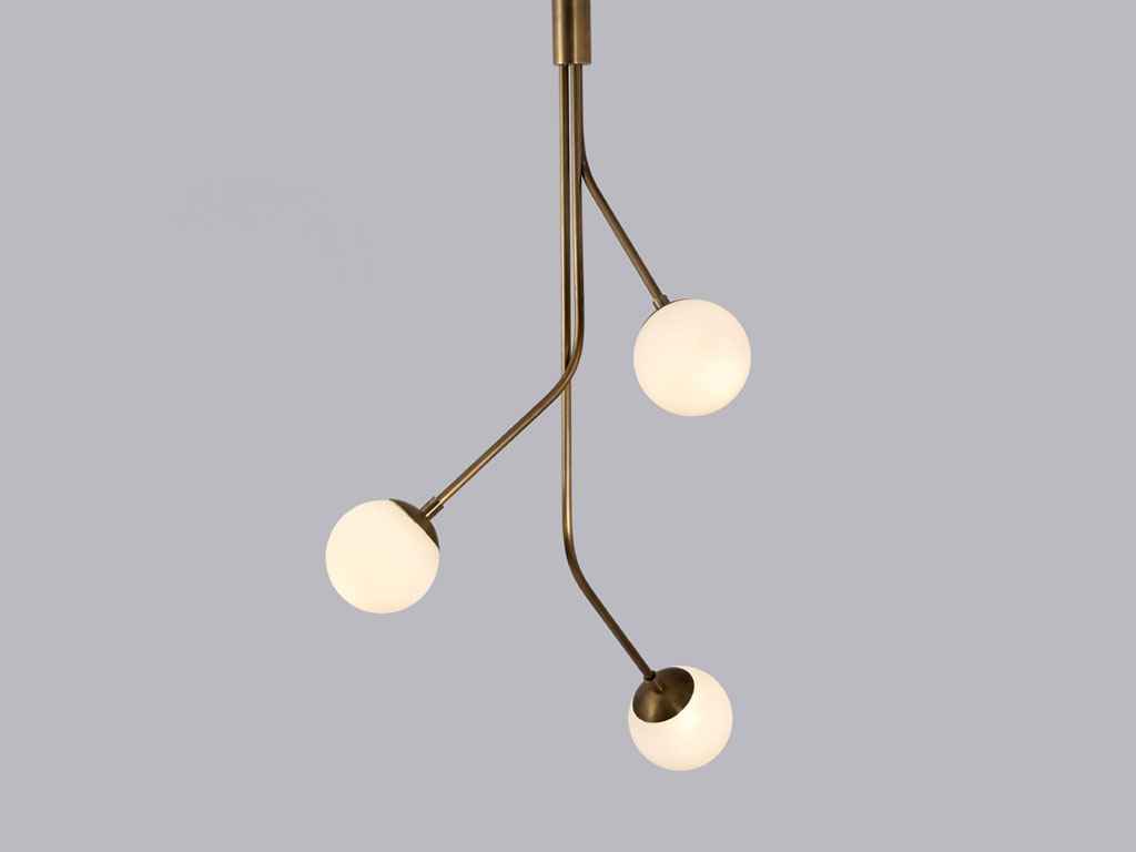 Rhythm Three Glass Globe