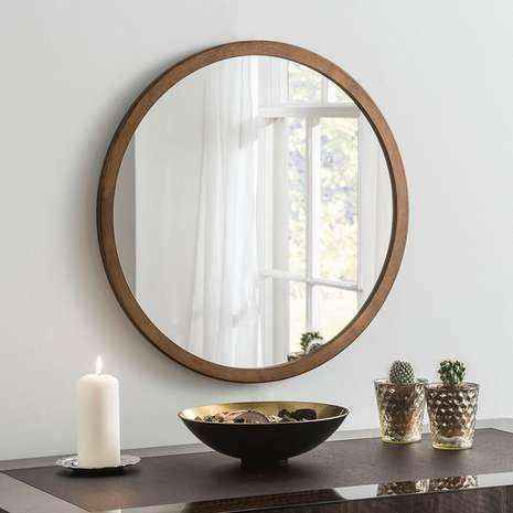 Ring Design Round Modern Mirror
