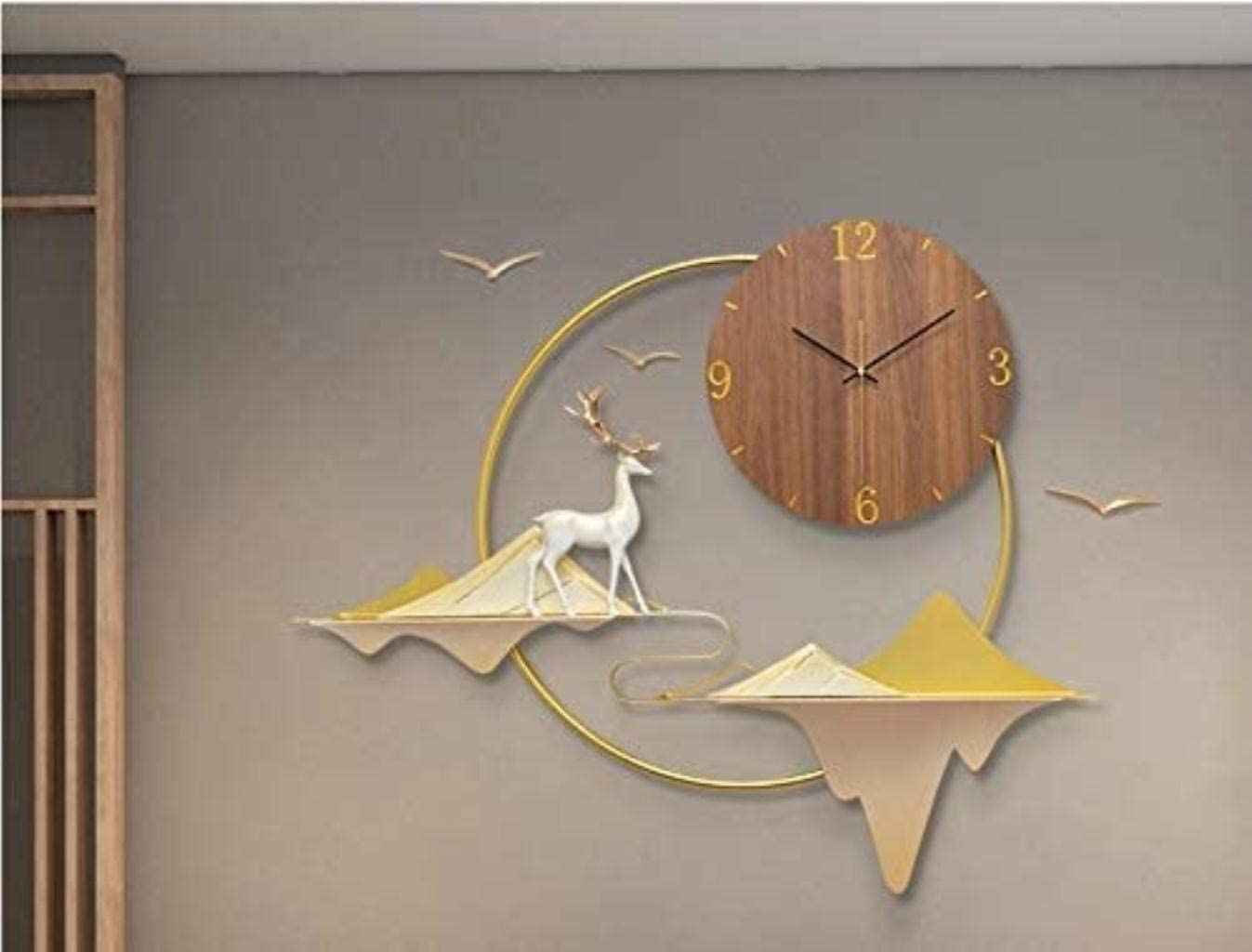 Aesthetic Copper Wall Clock