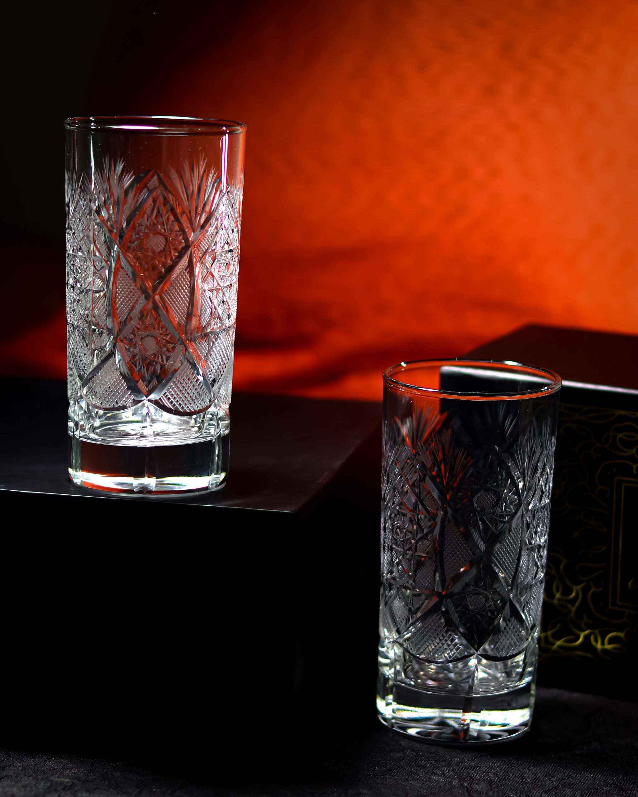 Unique Crystal Highball Glass