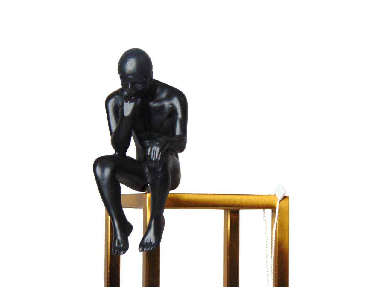 Thinker On Stand