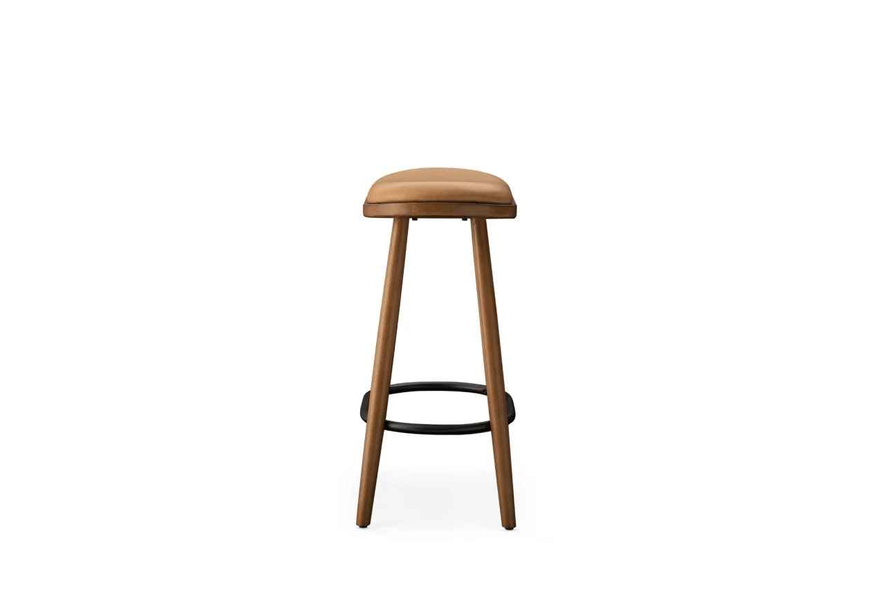 Abel Leather Counter Stool