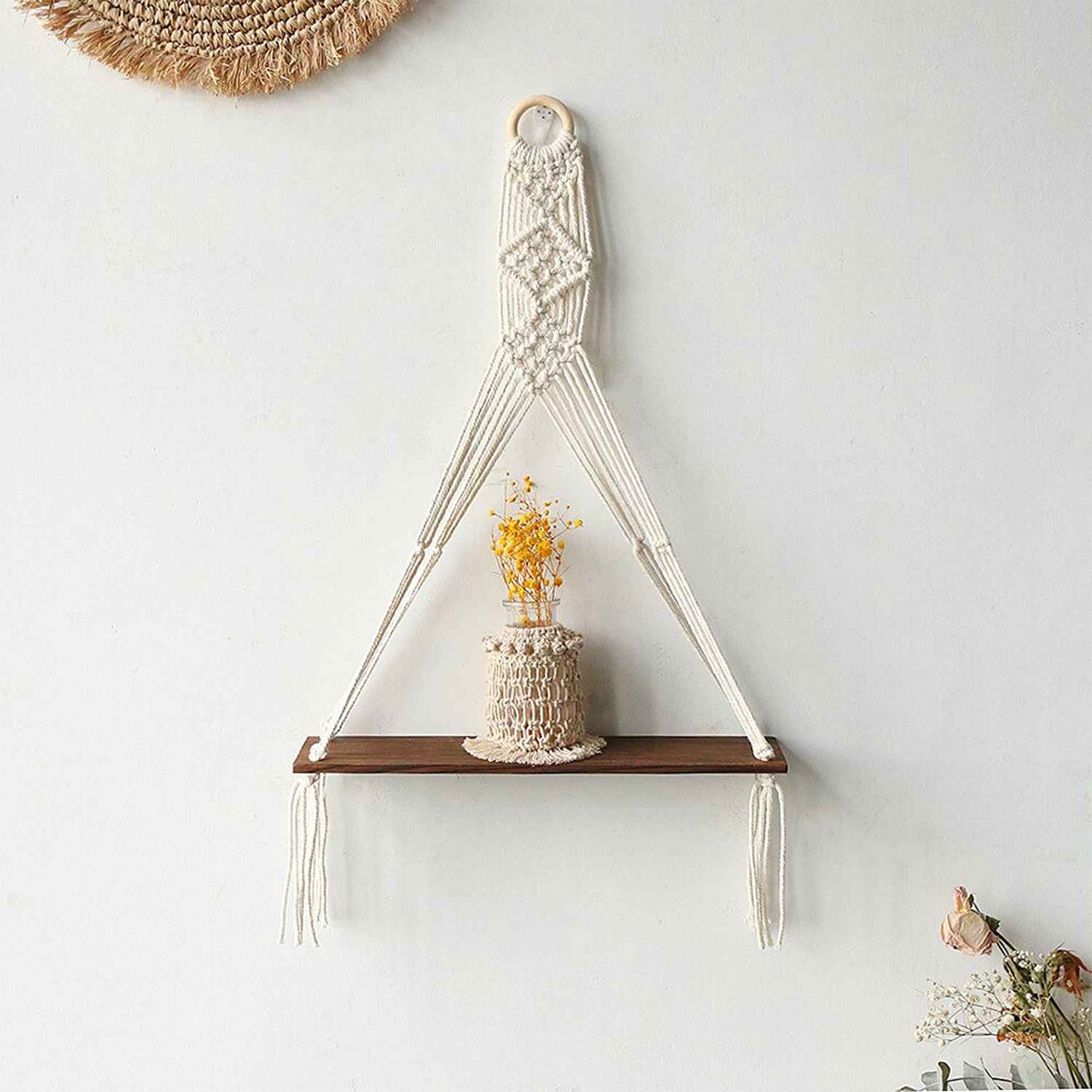 Kaahira Luxurios Fairy White Handwoven Swing in White