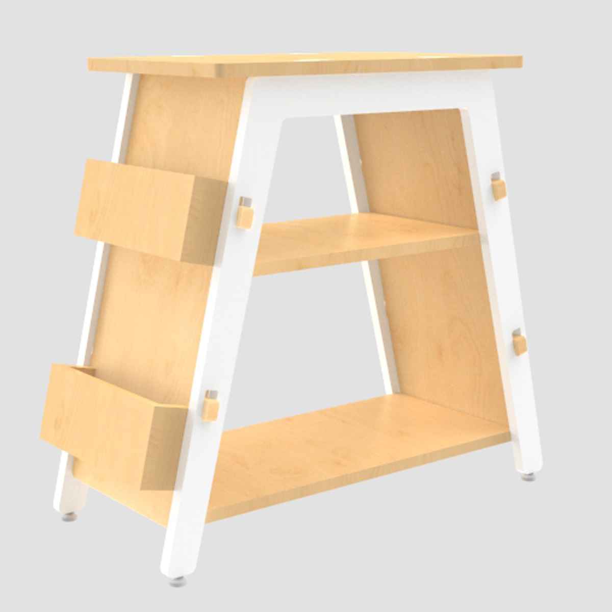 Red Pear Bookshelf 