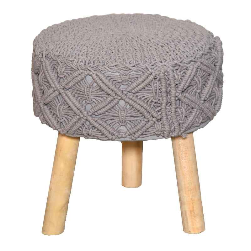 Kaahira Macrame Stool