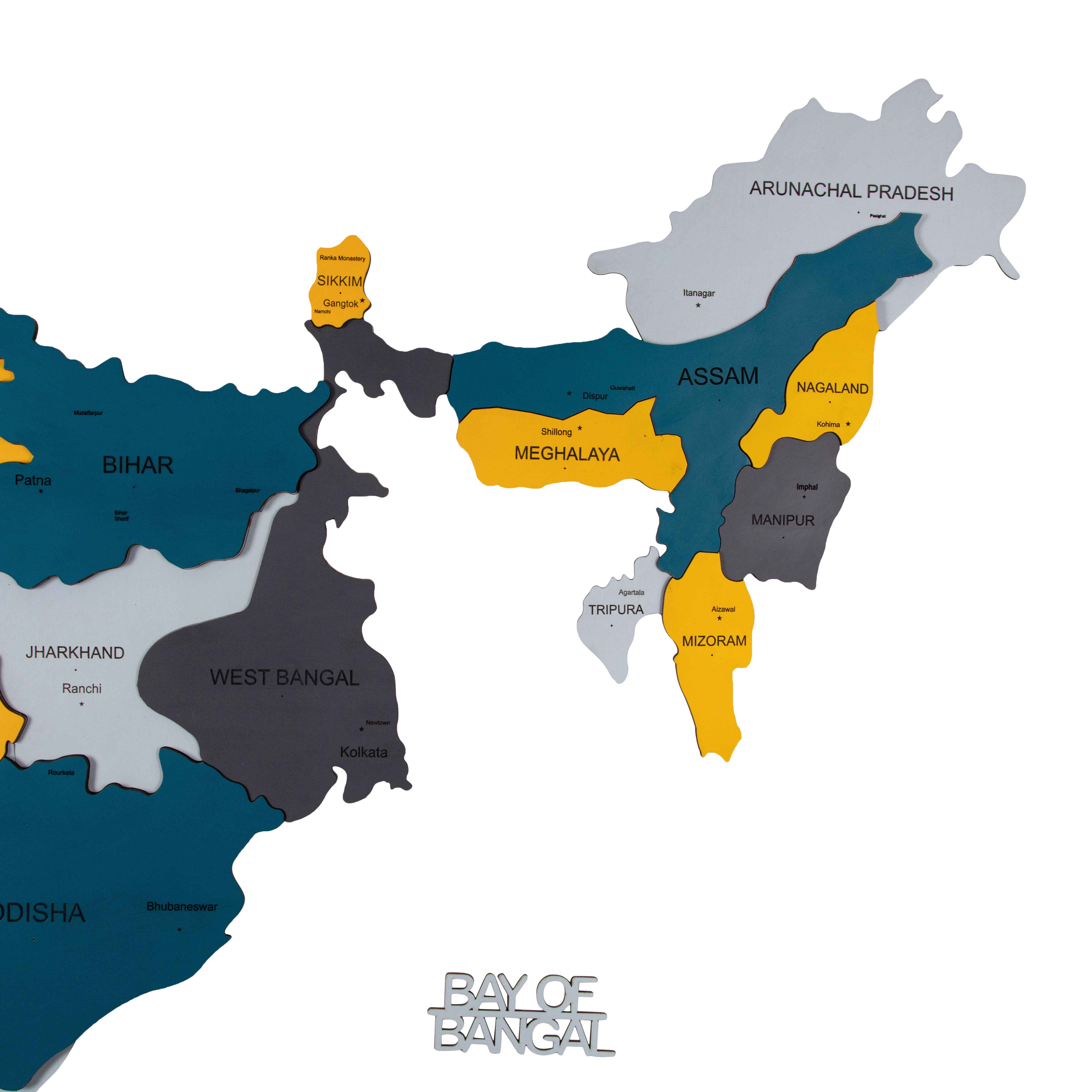 Colorful Princess Face Multi Layer Mandala