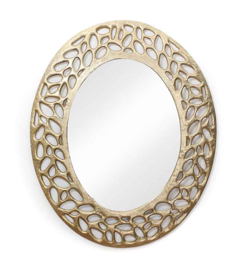 Golden Wall Mirror