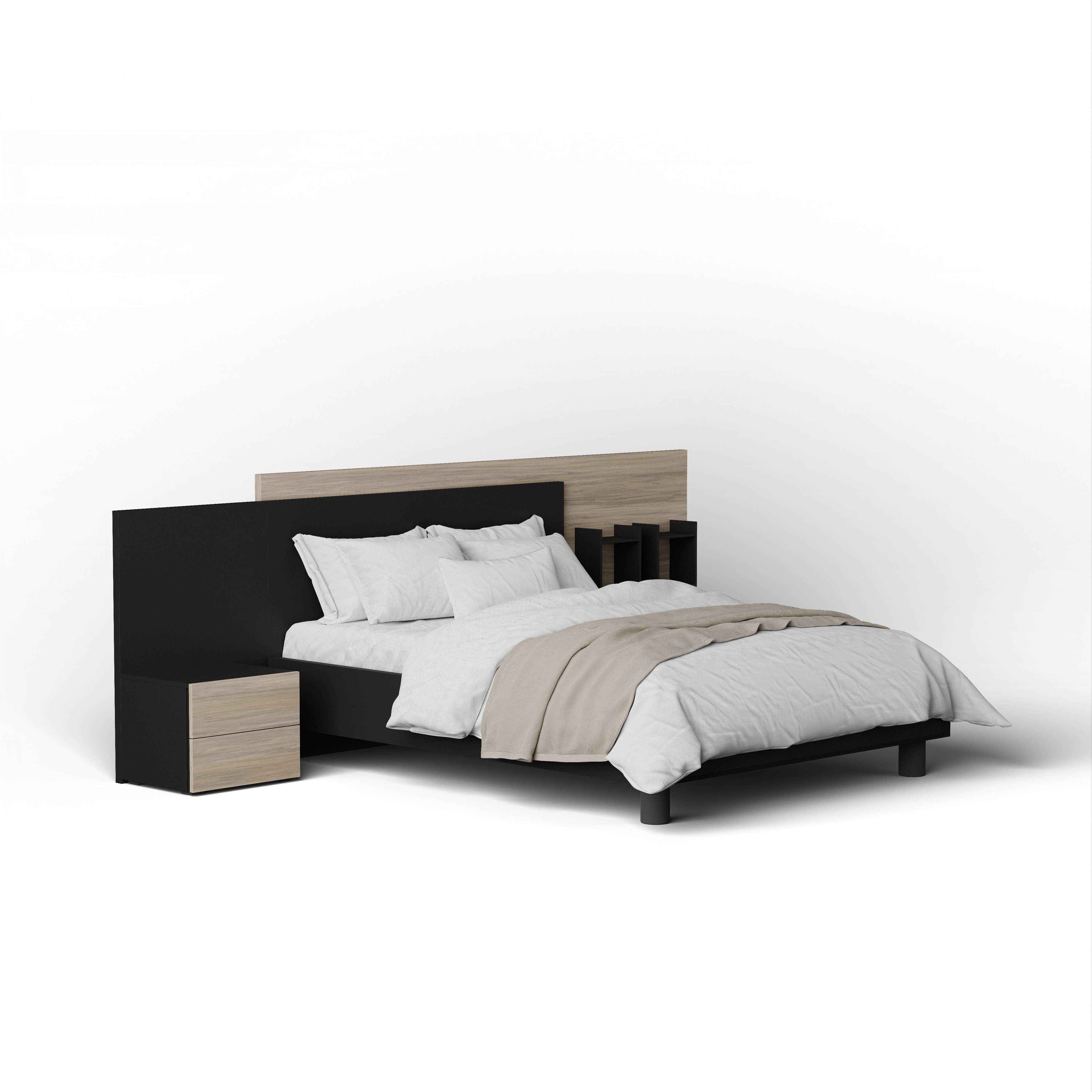 Yumiko Nicole Queen Size Bed
