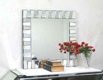 Oval Wall Cut Design Mirror