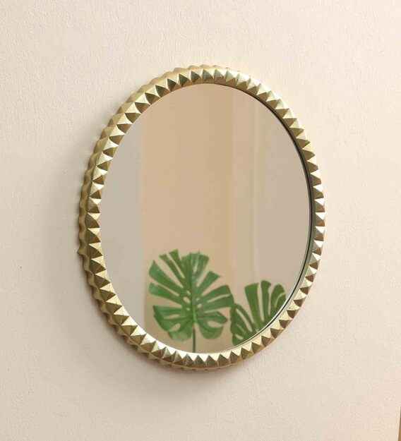 Antique Copper Wall Mirror