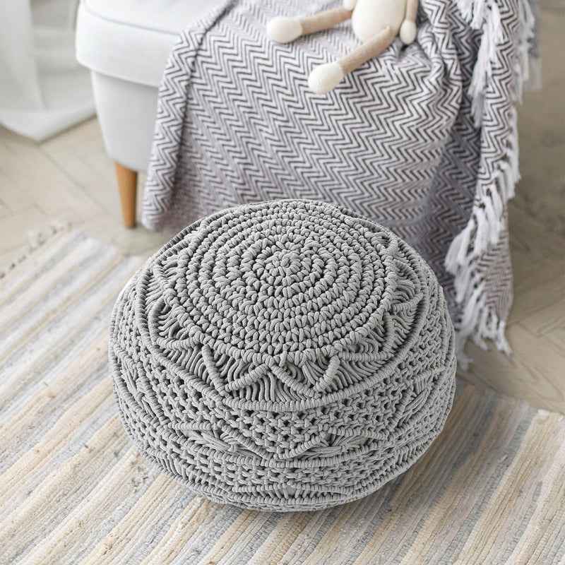 Kaahira Macrame Stool