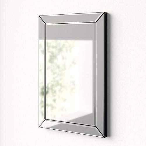 Rectangle Wood Wall Mirror