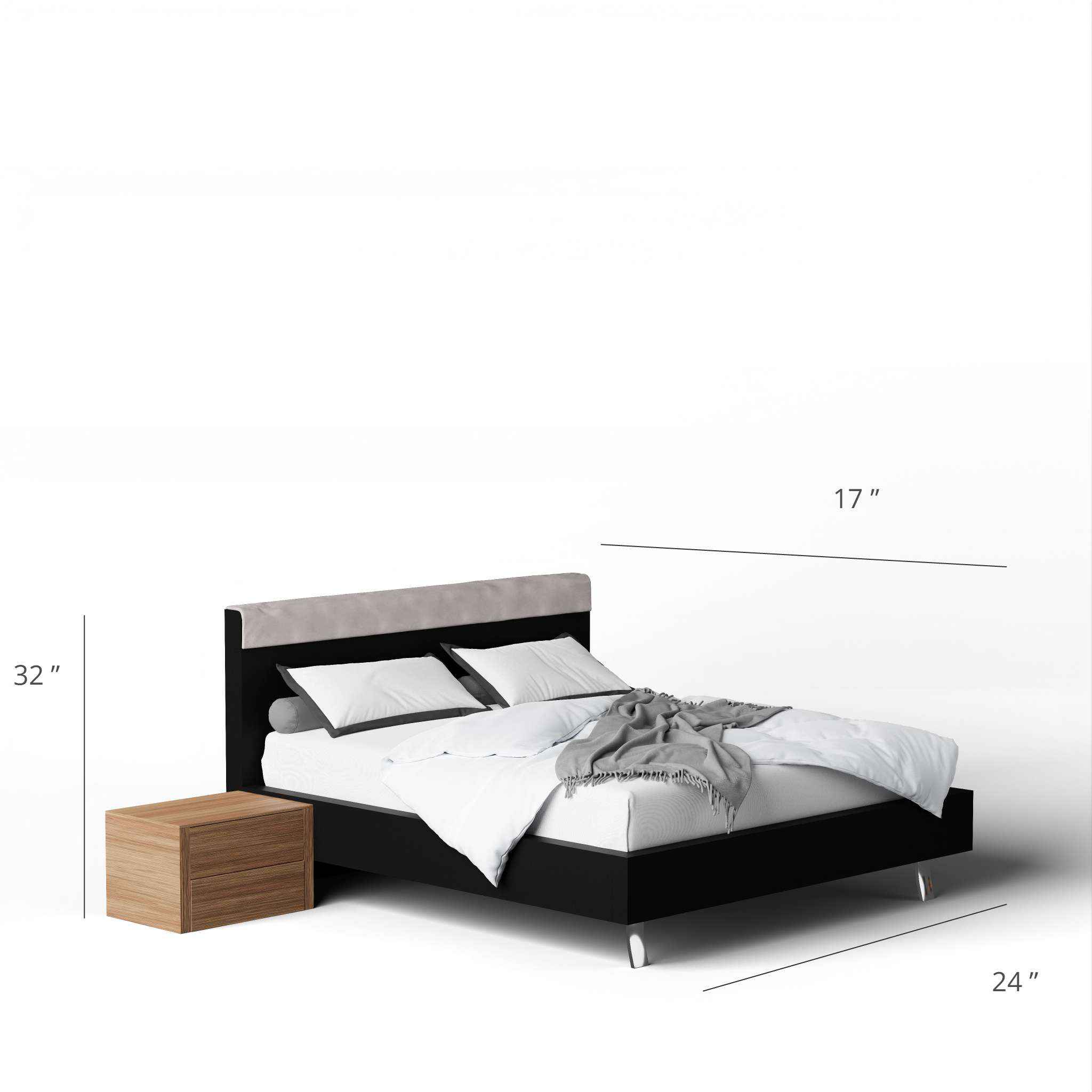 Dayana Zamora Queen Size Bed