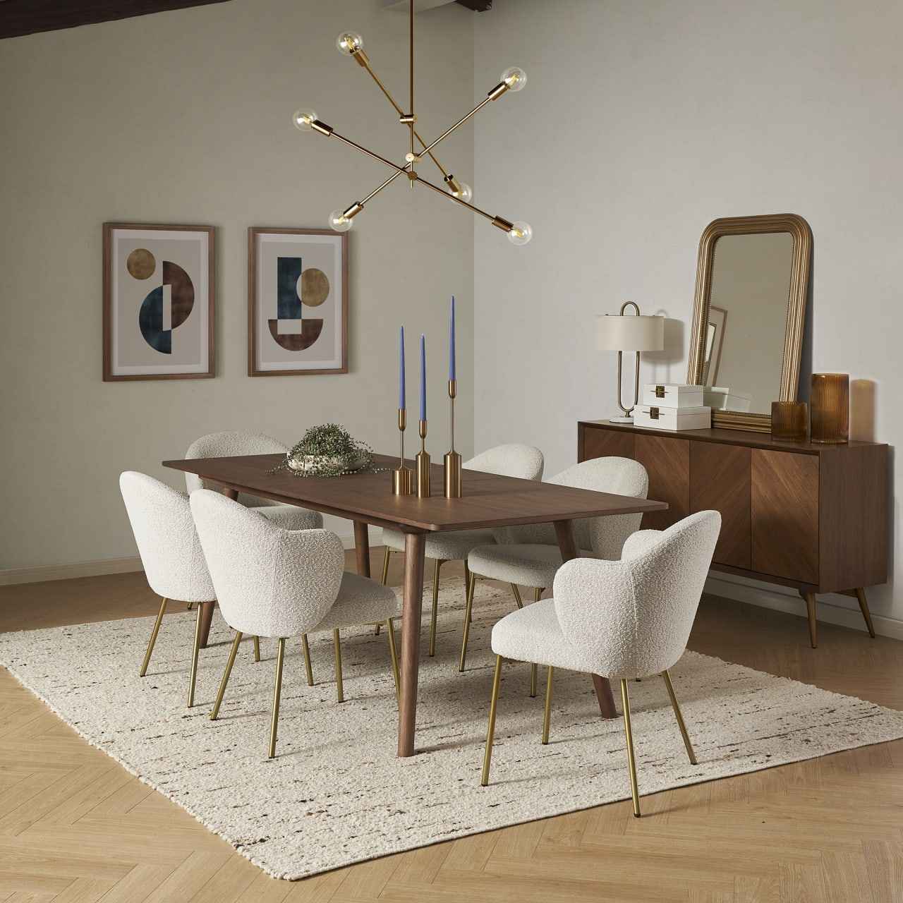 Hayden Extendable Dining Table, 70.9″ – 88.6″