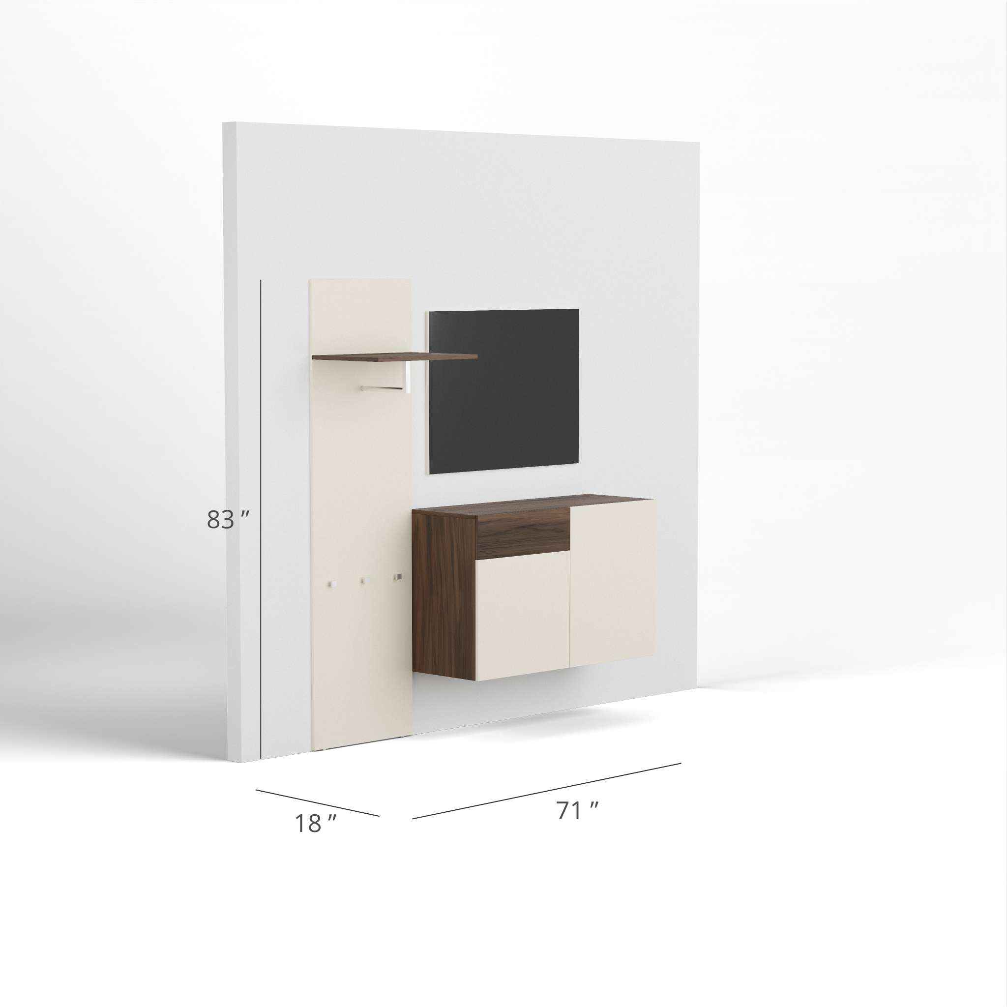 Nikolai Hampton Openable Wardrobe