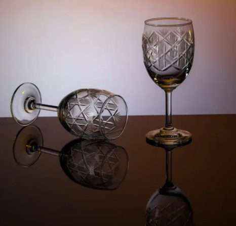 Bubble Design Unique Whiskey Glasses