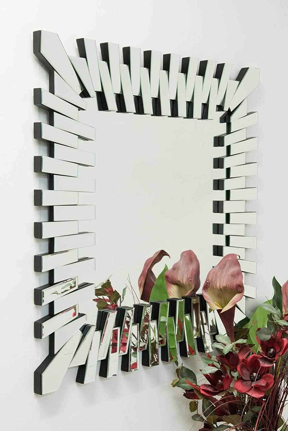 3D Square Modern Wall Mirror