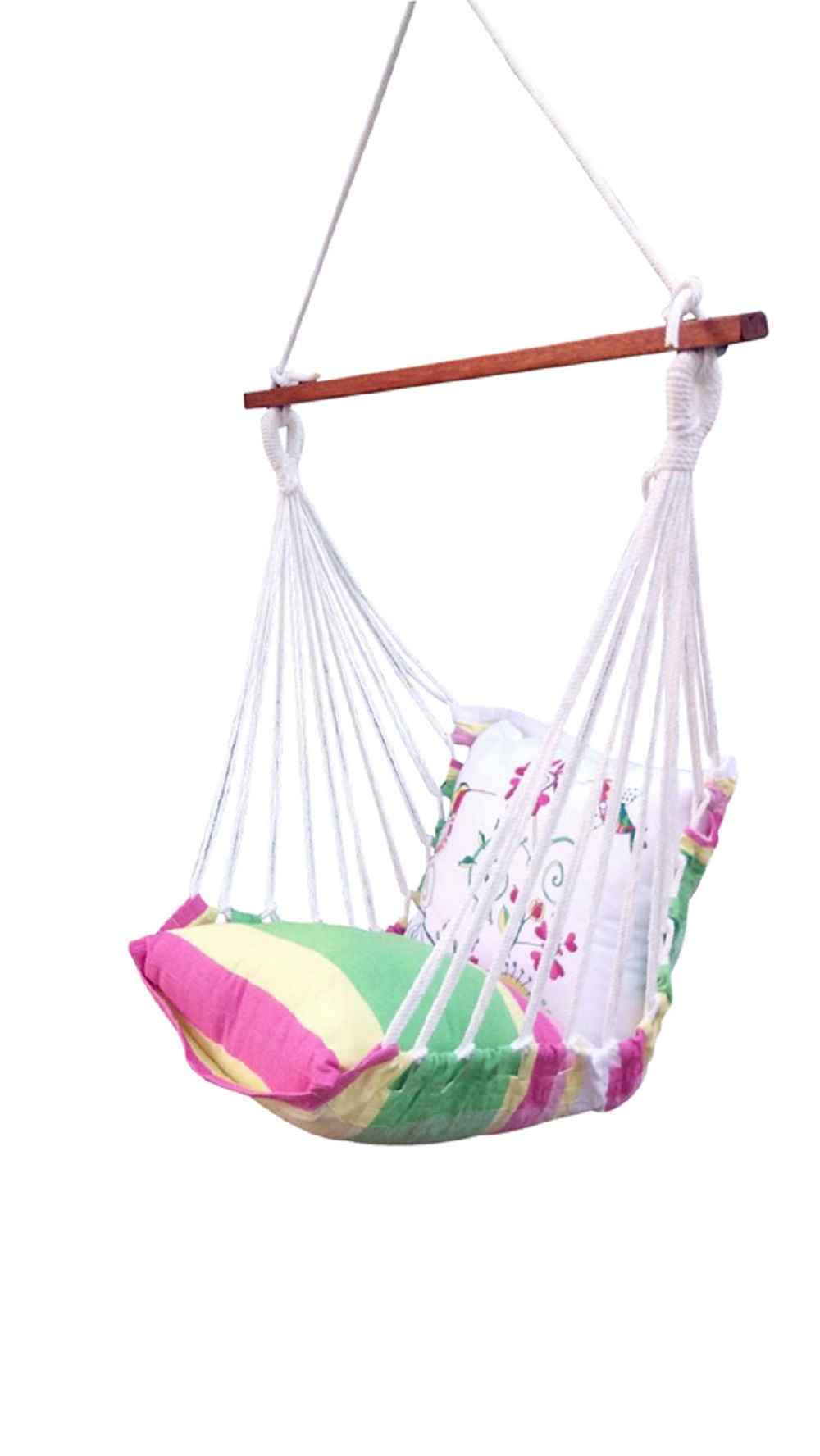 Hangit Casual Swing with printed cushions - Muticolor