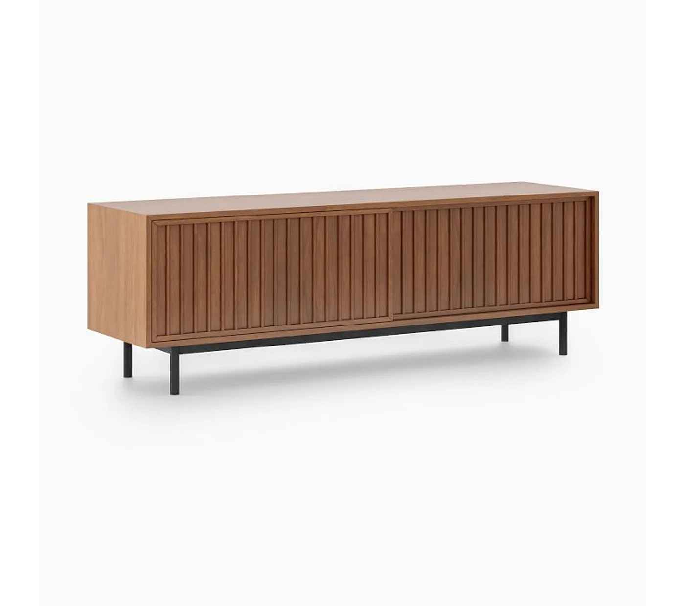 Latted Media Console