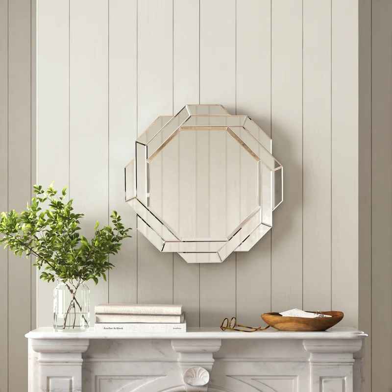 Mcnatt Modern & Contemporary Beveled Accent Mirror