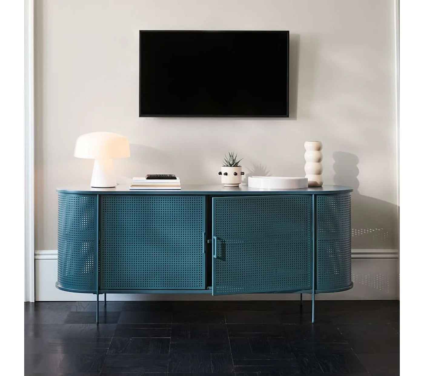 Erforated Media Console