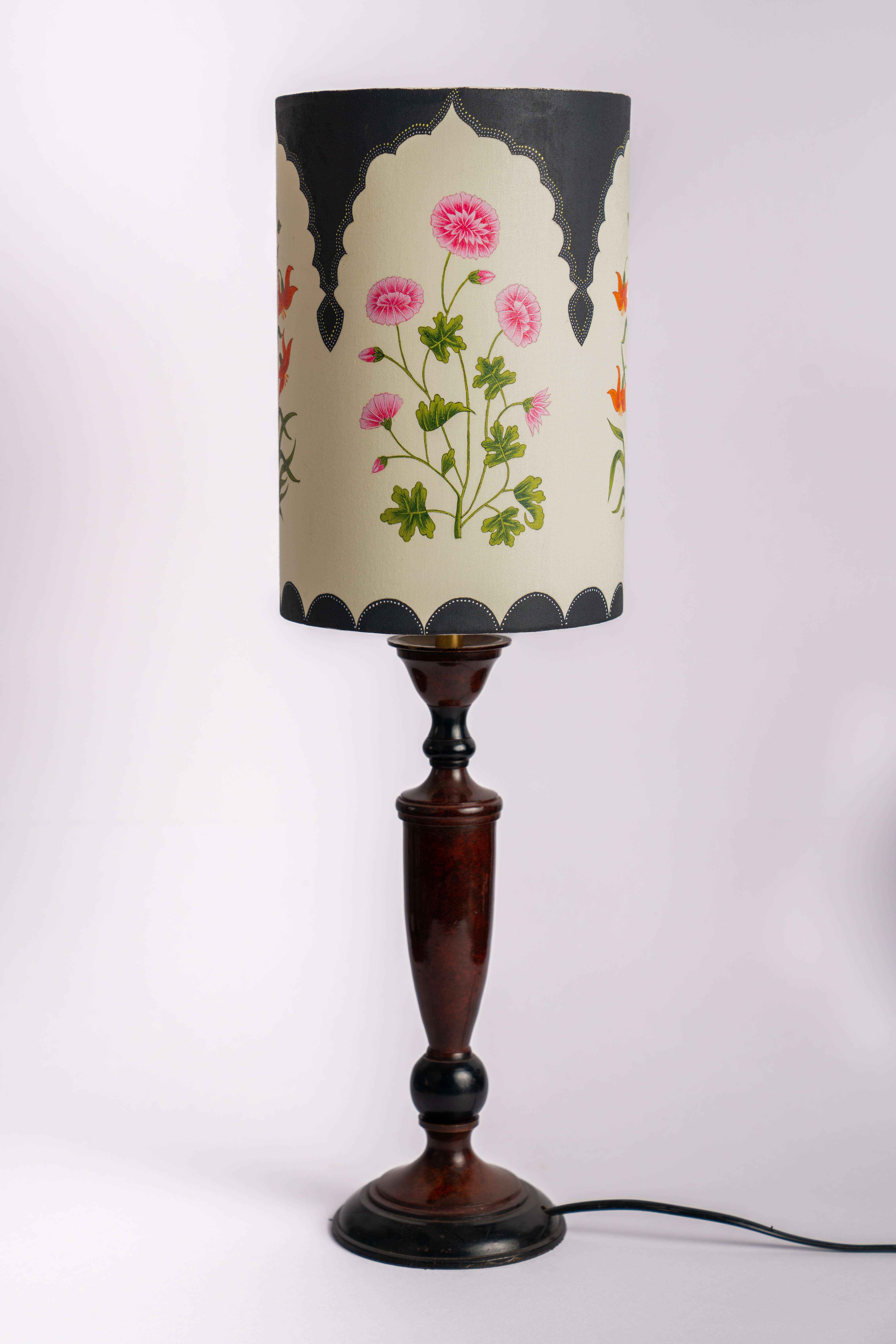 Table Lampshades With Handpainted Artwork 4