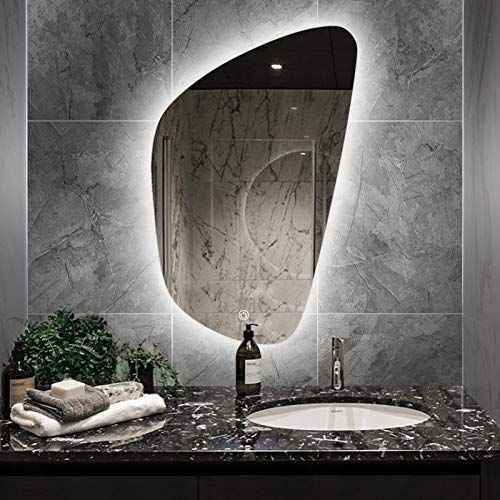 Accent Modern & Beveled Oval Mirror
