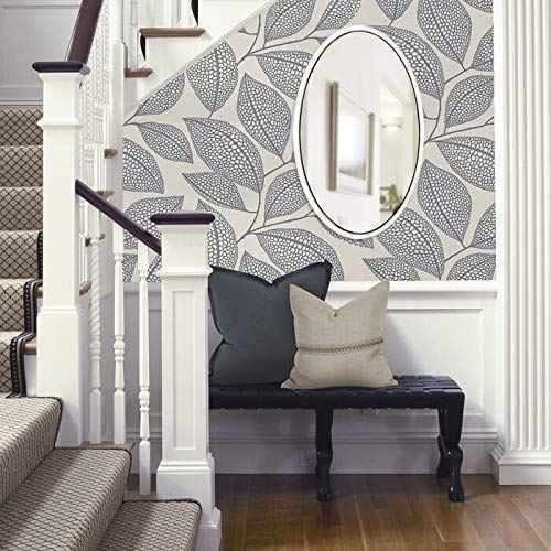 Grey Wall Wood Frame Decor Mirror