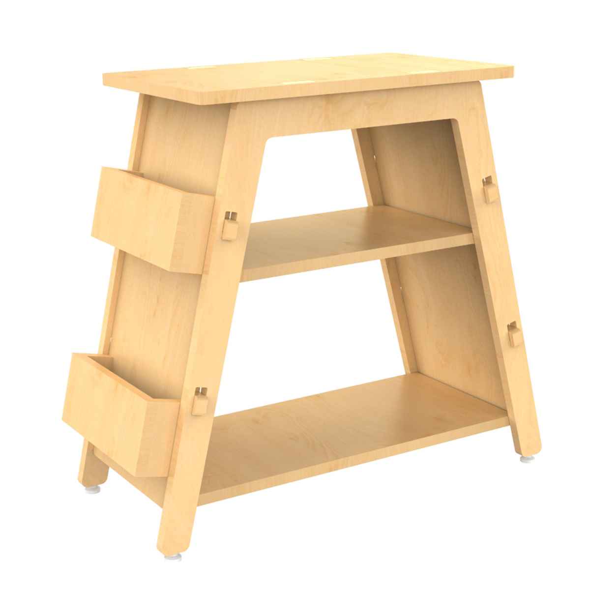 Red Pear Bookshelf 