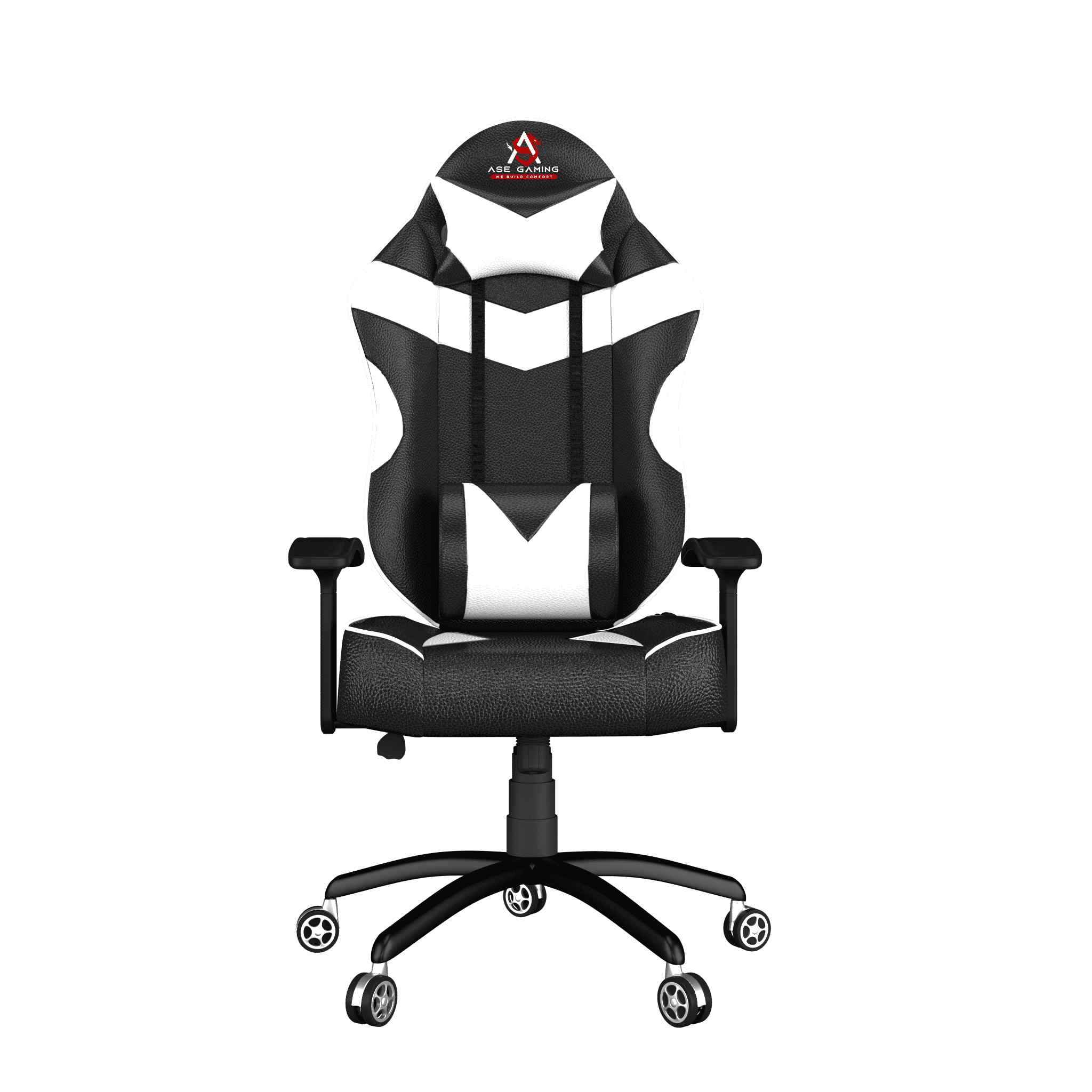 ASE Gaming Infinity Series Gaming Chair (White & Black)