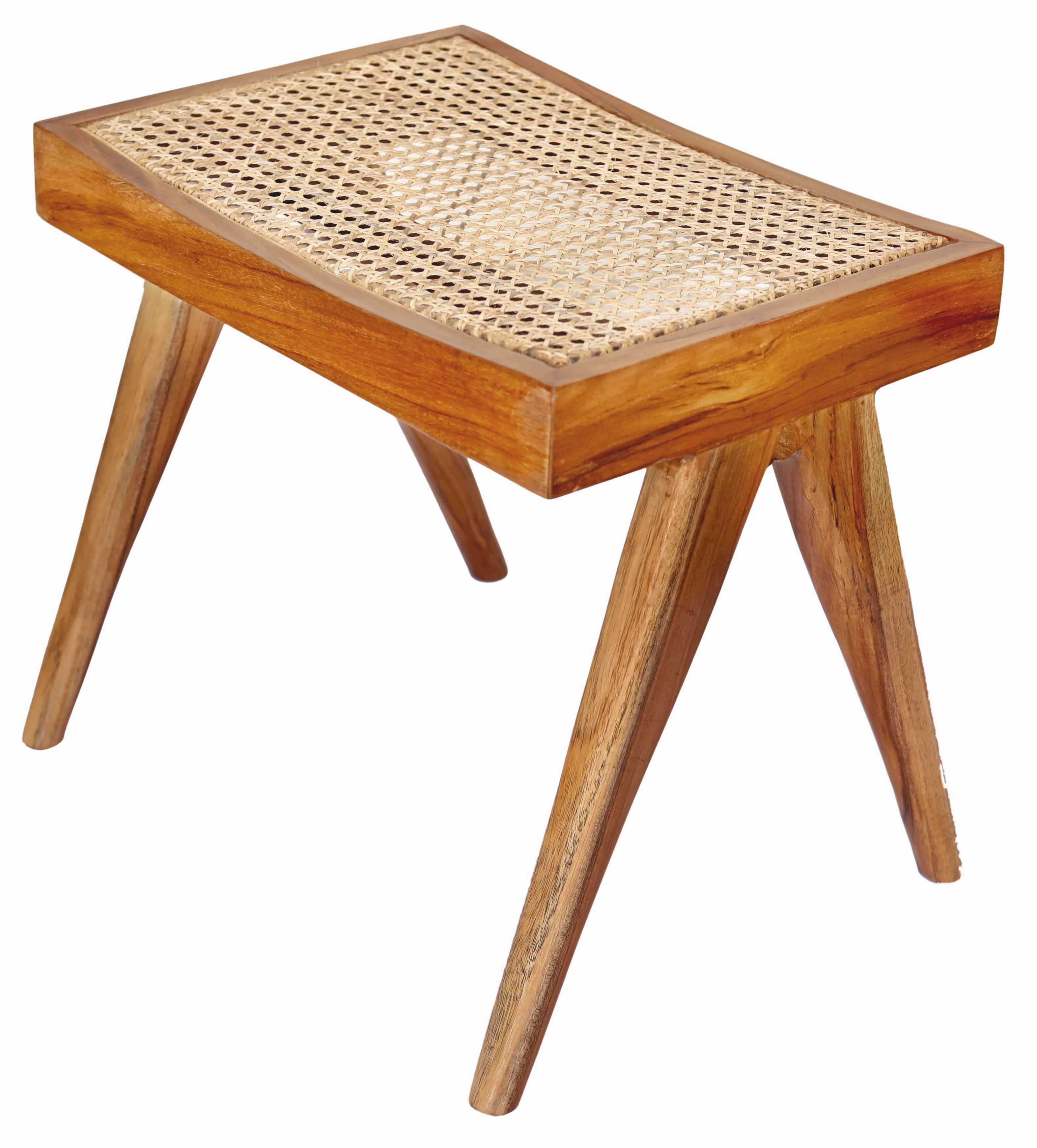 C-Type Rattan Accent Table