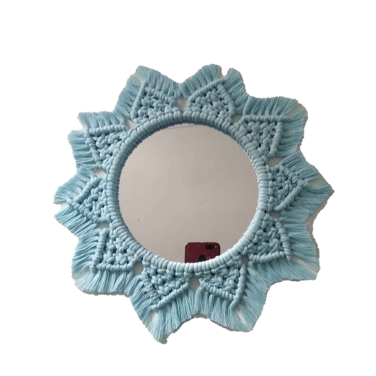 Kaahira Macrame Wall Mirror - Set of 3