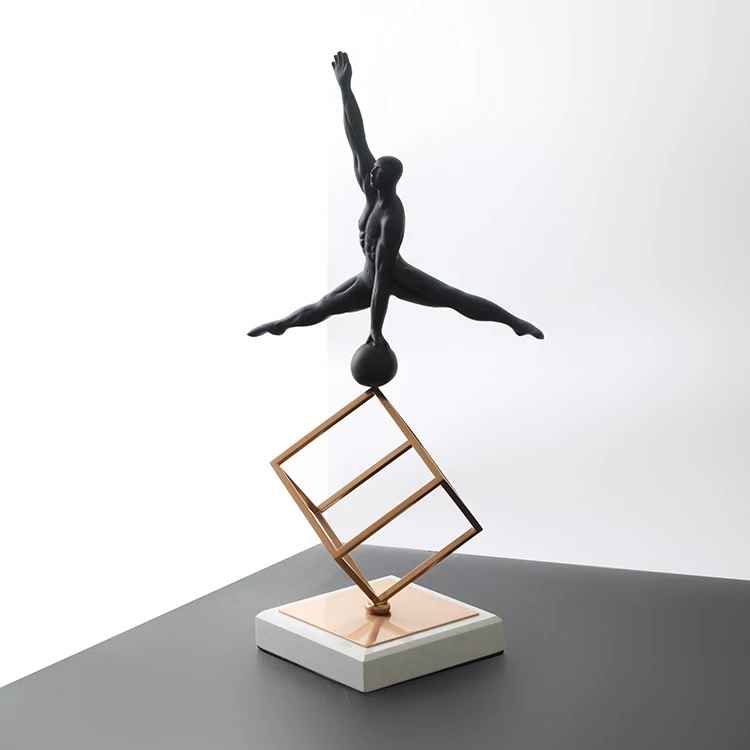 Modern Gymnast Sculpture 1