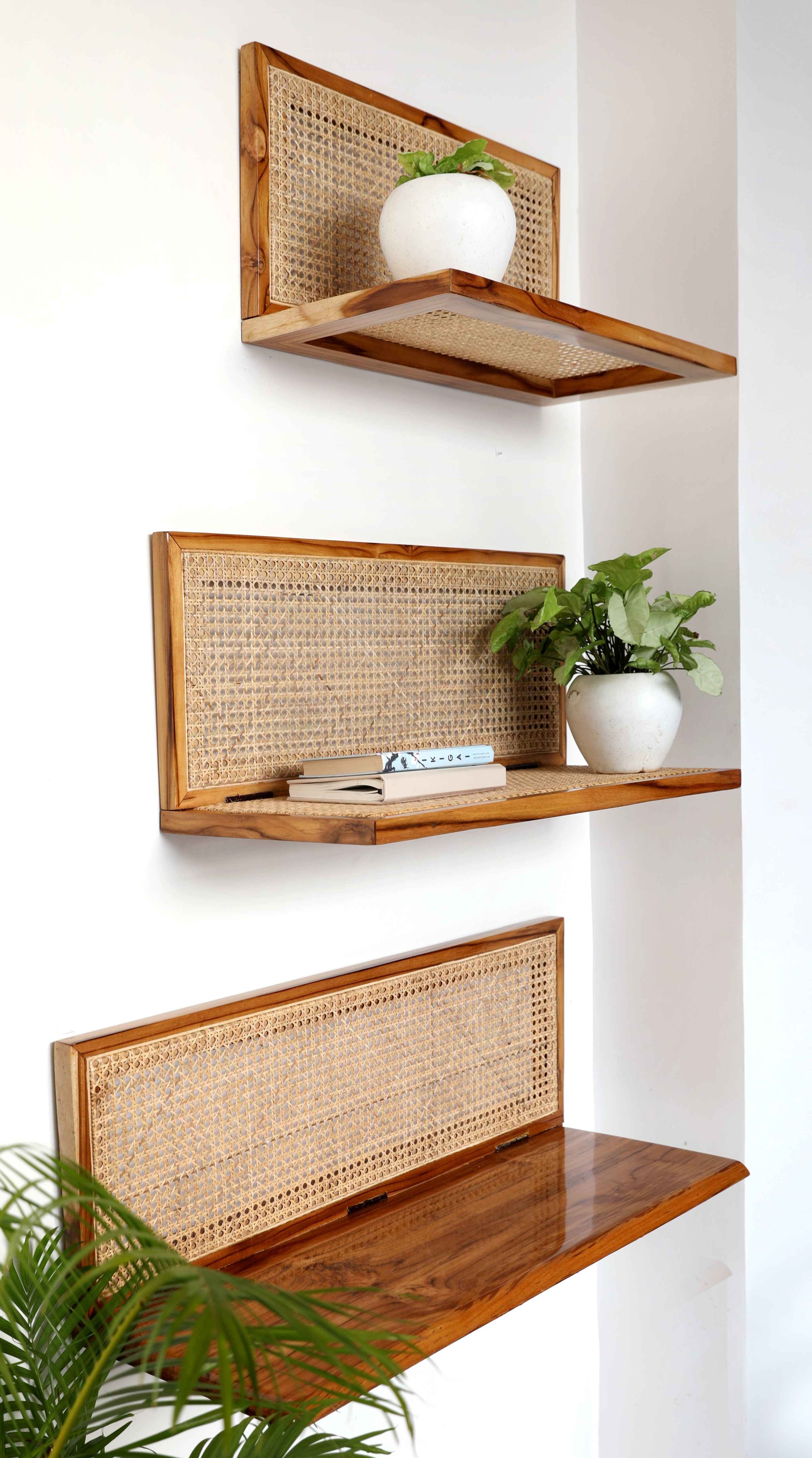 Multi utility wall shelve